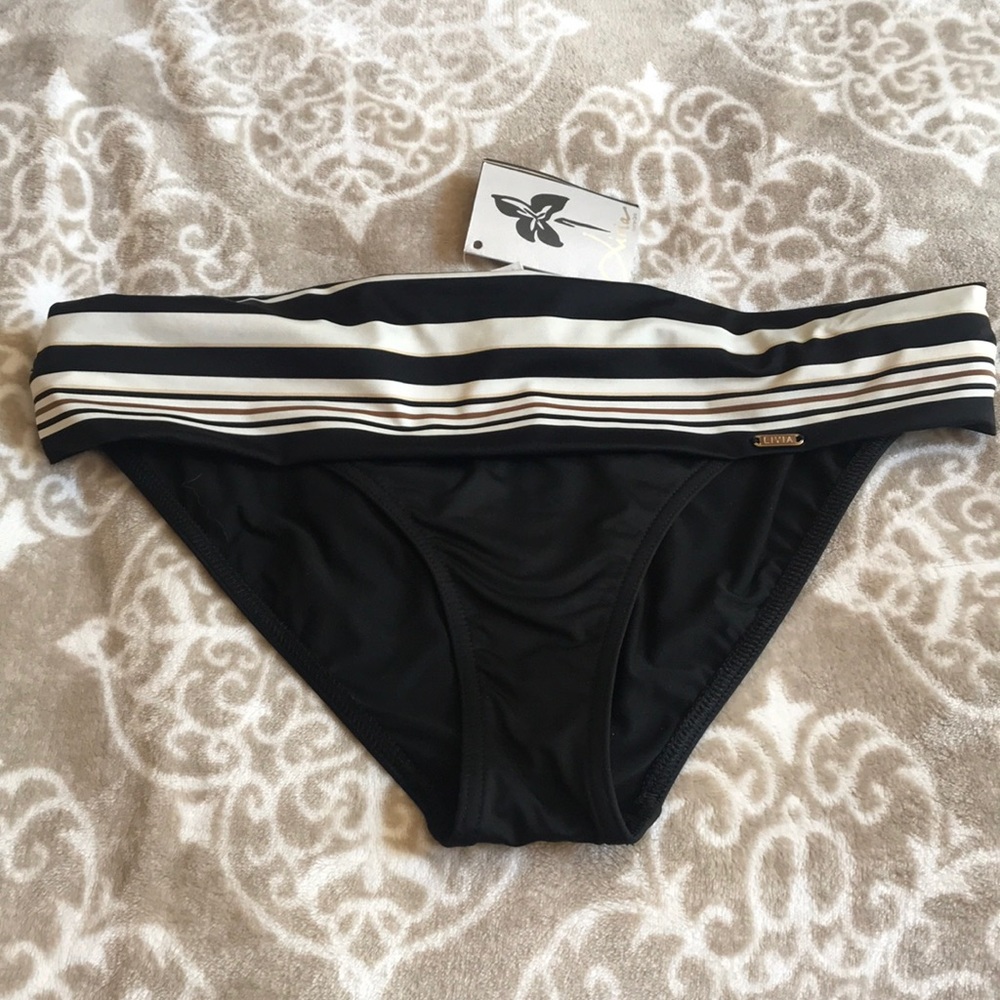 Black bathing suit bottom